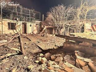 Ночью мишенями российских дронов в Одесской области стали частные дома