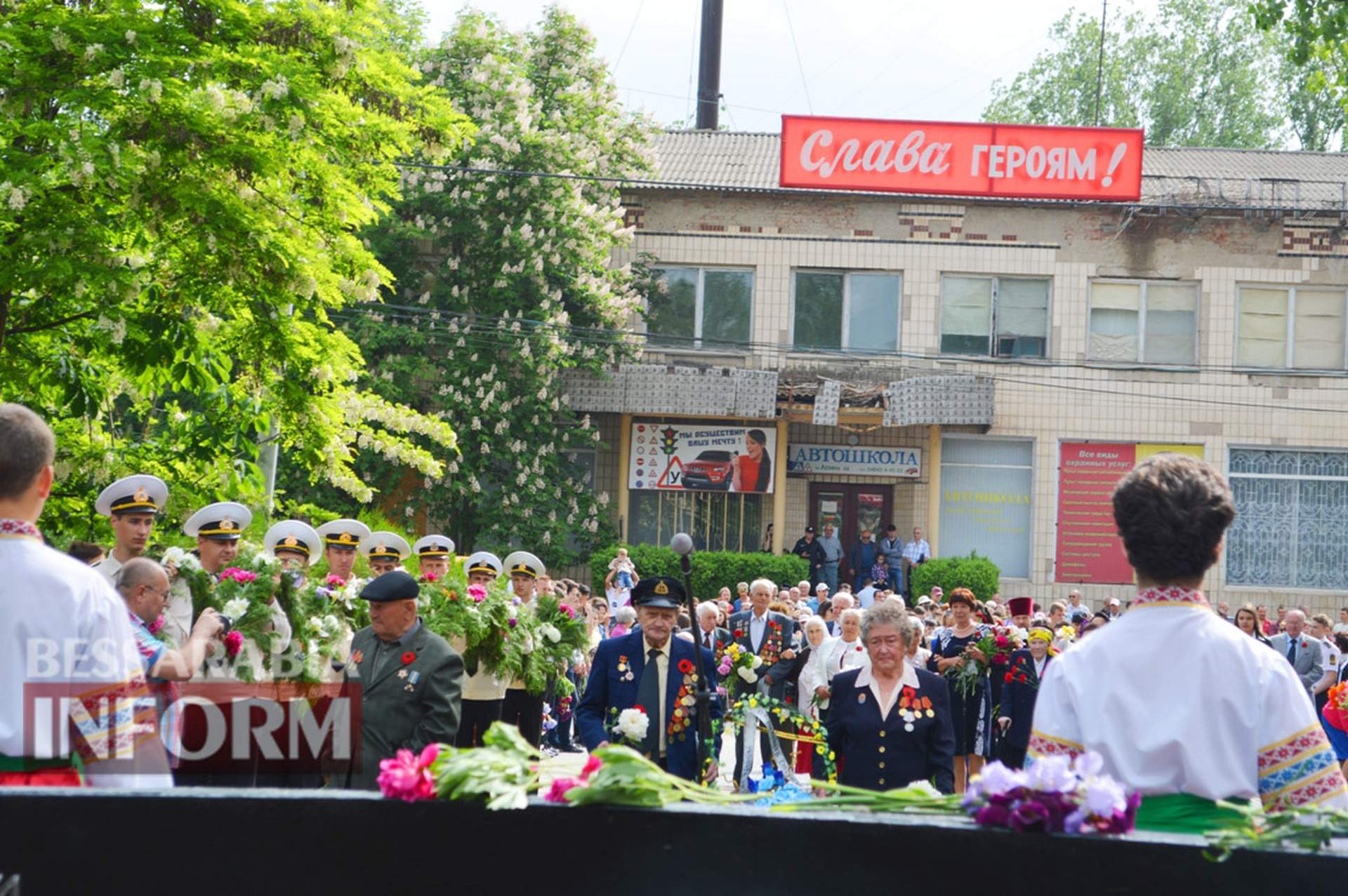 Празднование 9 мая: в Одессе - задержания, в райцентрах -минимум коммунистической символики