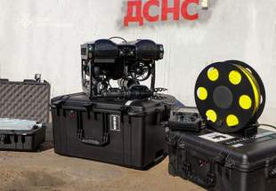 Kherson pyrotechnics receive an underwater drone