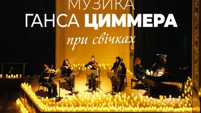 Вечір музики Ганса Циммера при свічках