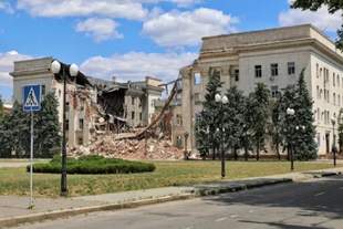 Over six thousand objects destroyed by enemy shelling restored in Kherson region