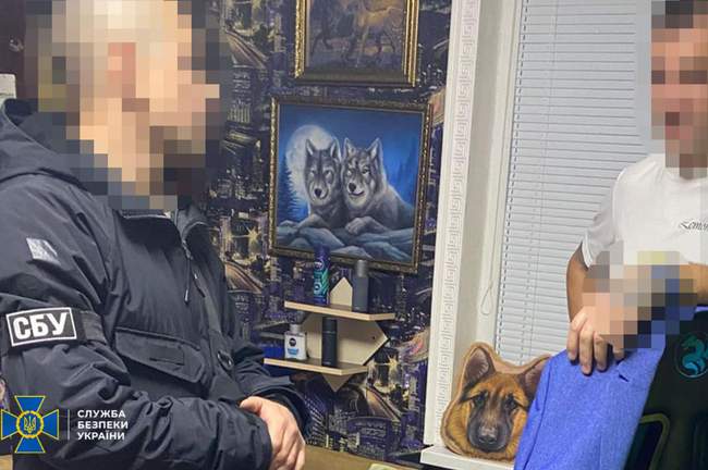 Агітатор. ФОТО: СБУ