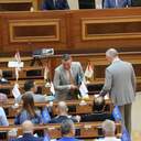 Кадри з сьомого пленарного засідання Одеської обласної ради