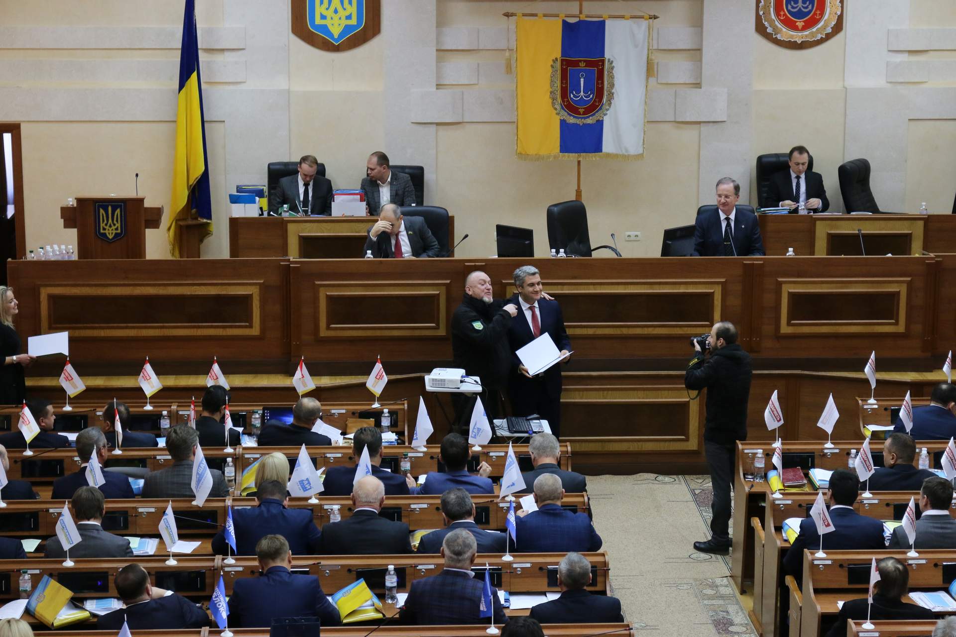 Сессия Одесского областного совета