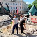 На Приморьскому бульварі в Одесі відновили розкопки: вже є перша знахідка