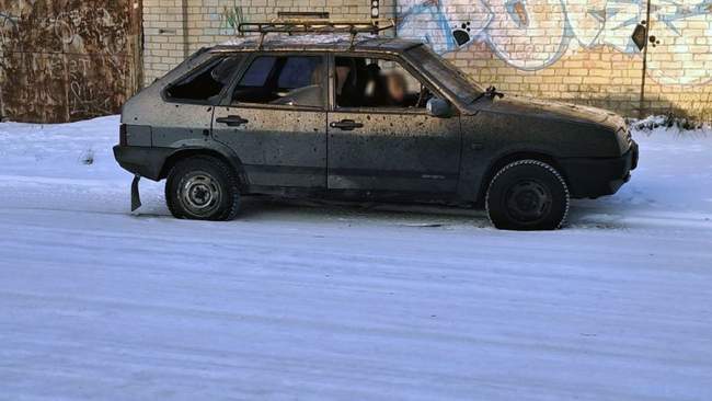 Наслідки обстрілів у Херсоні. ФОТО: npu.gov.ua