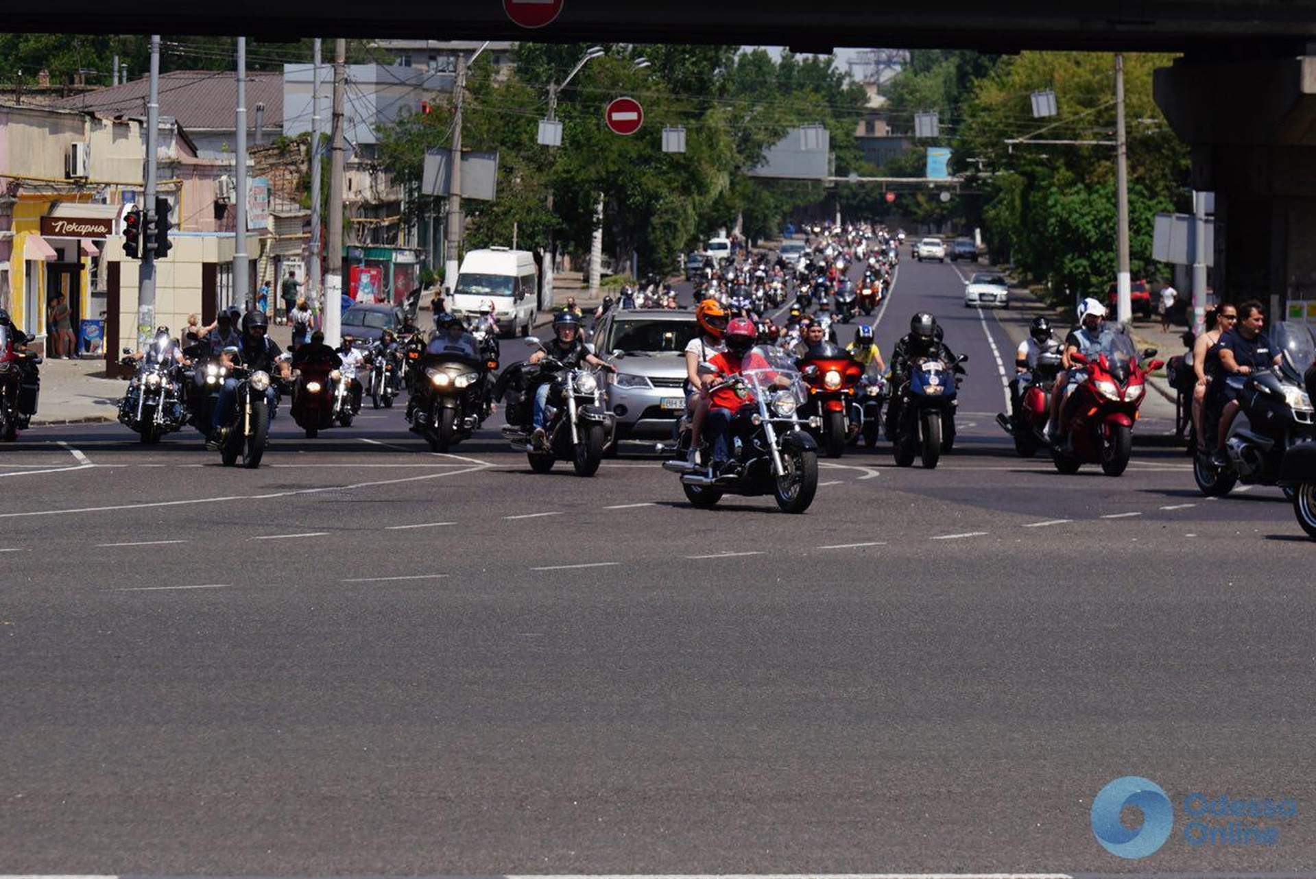 Байкеры съехались в Одессу на Goblin show