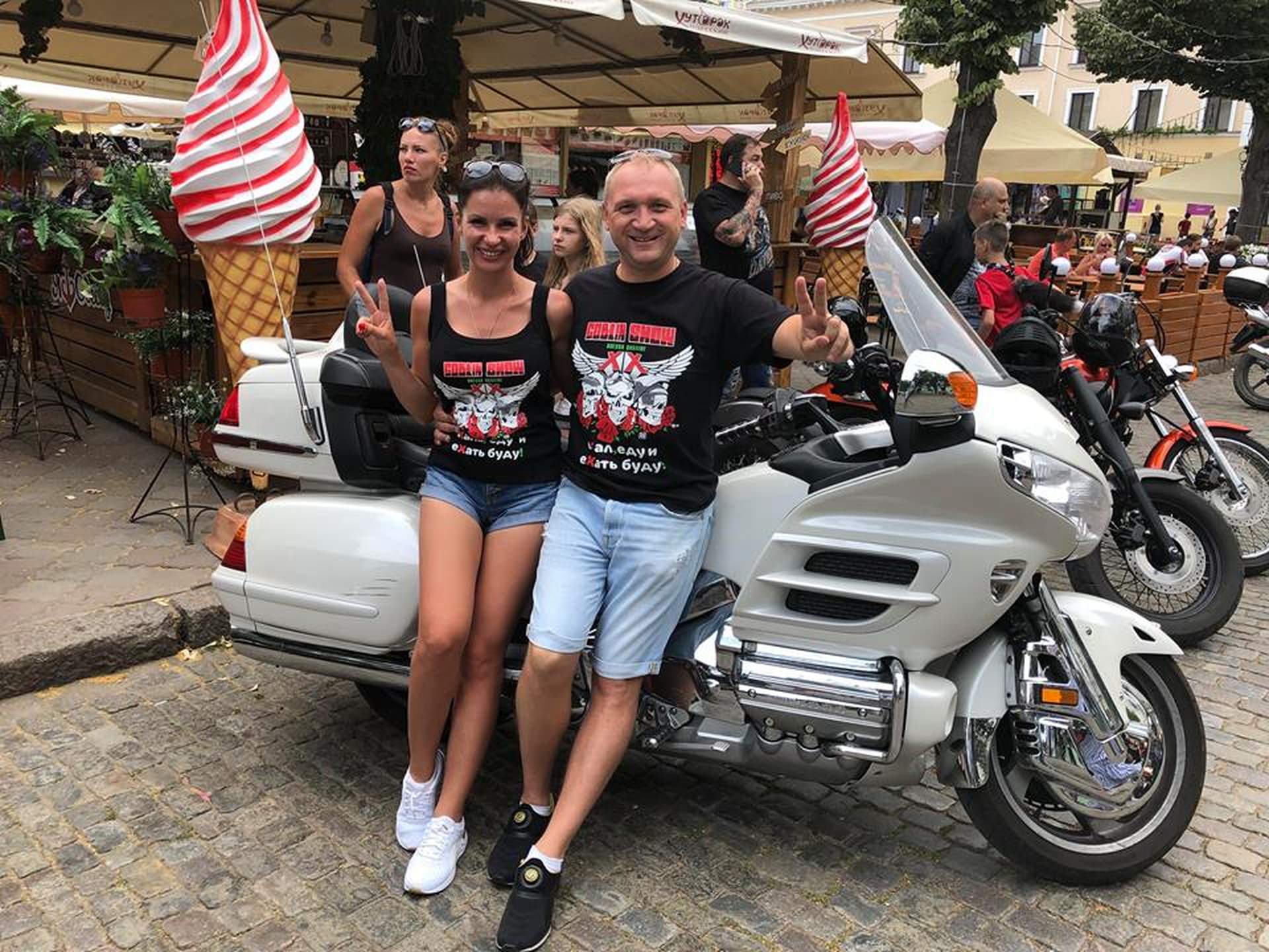 Байкеры съехались в Одессу на Goblin show