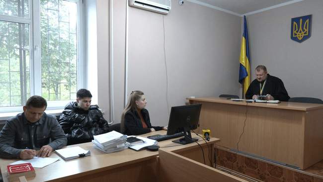 Судове засідання у справі про катування експрацівника ТЦК в Одеському СІЗО. ФОТО: Суспільне Одеса