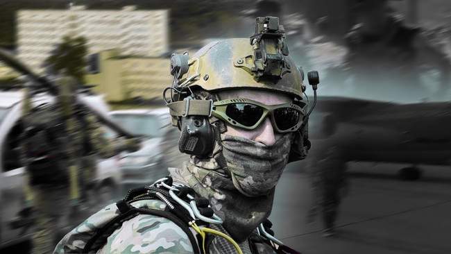 Спецназовец ГУР. СКРИНШОТ: страница в youtube firstdivision