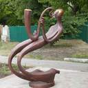 Під час фестивалю вуличного мистецтва у Доброславі відкрили металеву "перлинку"