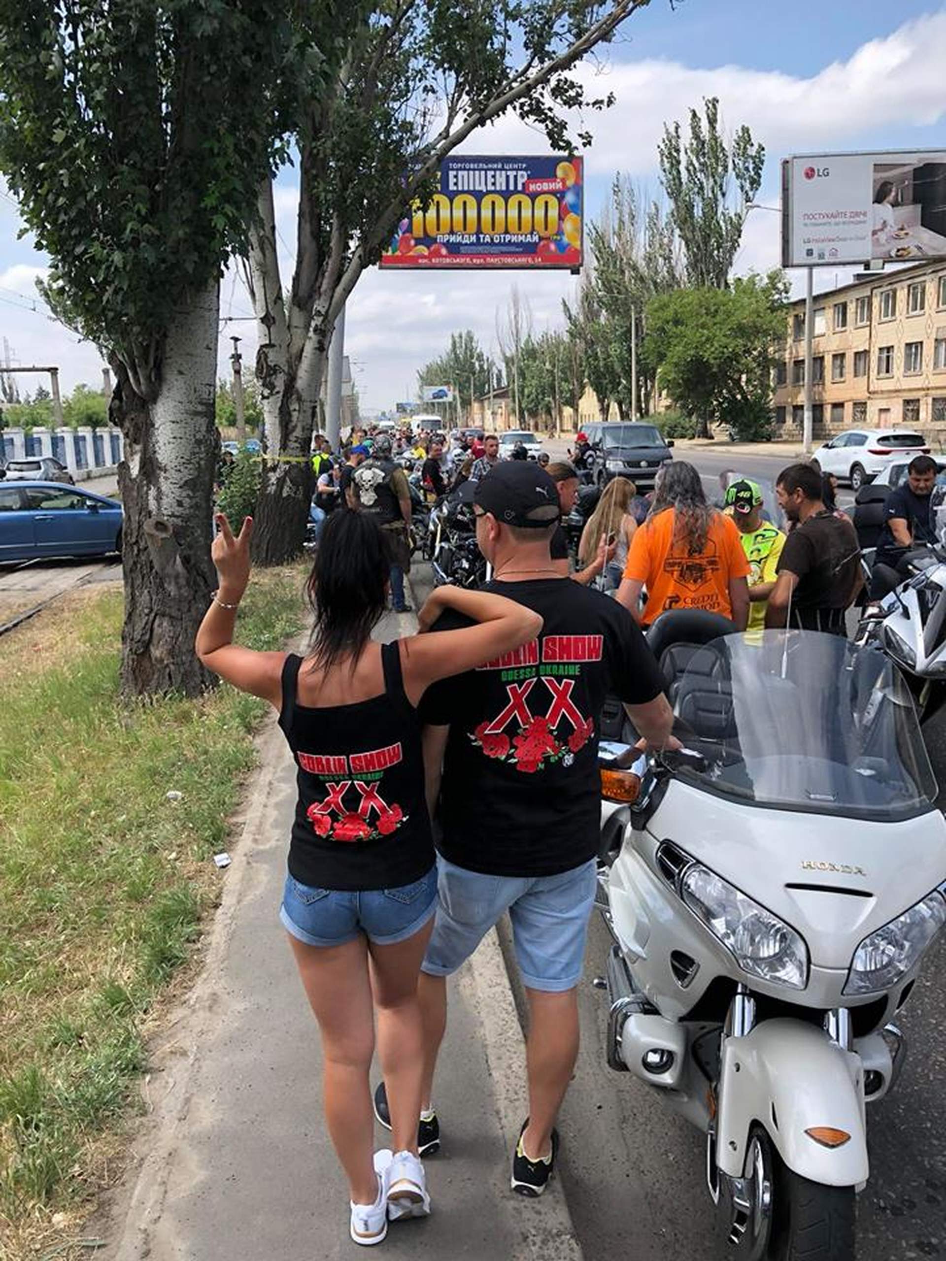 Байкеры съехались в Одессу на Goblin show