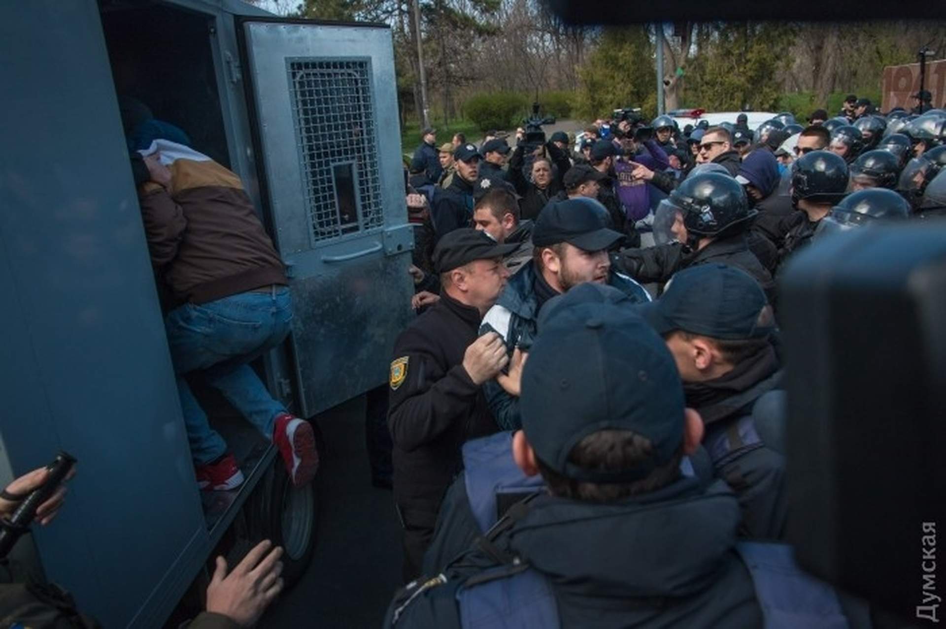 Как в Одессе 10 апреля отмечали