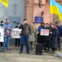 Активісти привітали Сергія Стерненка з Днем народження під стінами Одеського СІЗО