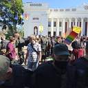 Акція в рамках "Одеса Прайду": протистояння біля мерії