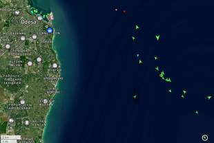 З портів Великої Одеси вийшла рекордна кількість суден