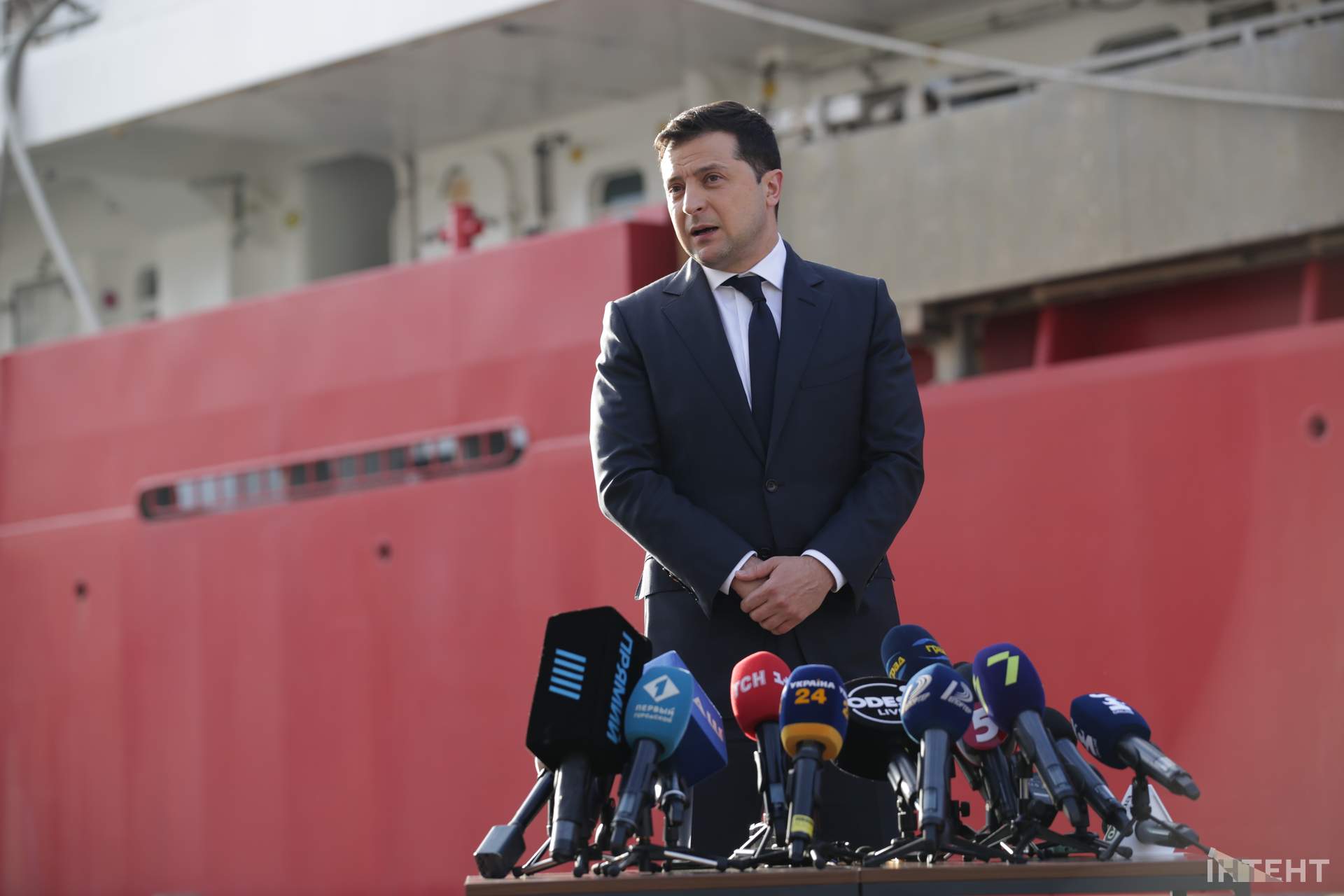 Візит Володимира Зеленського до Одеси