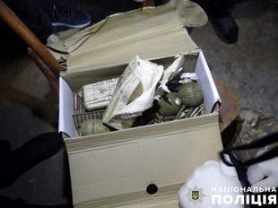 У жителя Херсонщини вилучили гранати та набої