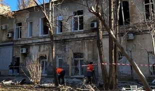 Odesa municipality counts the number of houses damaged by Russian missile