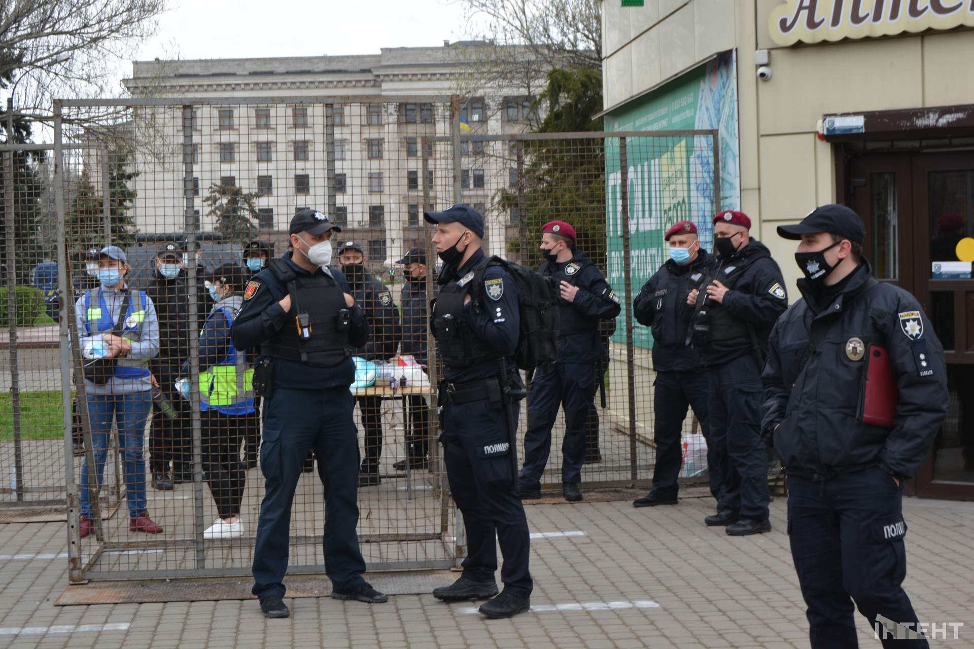 Заходи в центрі Одеси, присвячені подіям 2 травня