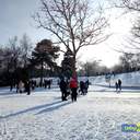 Снег в Одессе: катание на санках и прогулки к морю