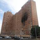 Наслідки влучання дрону в багатоповерхівку в Одесі у світлинах Інтента