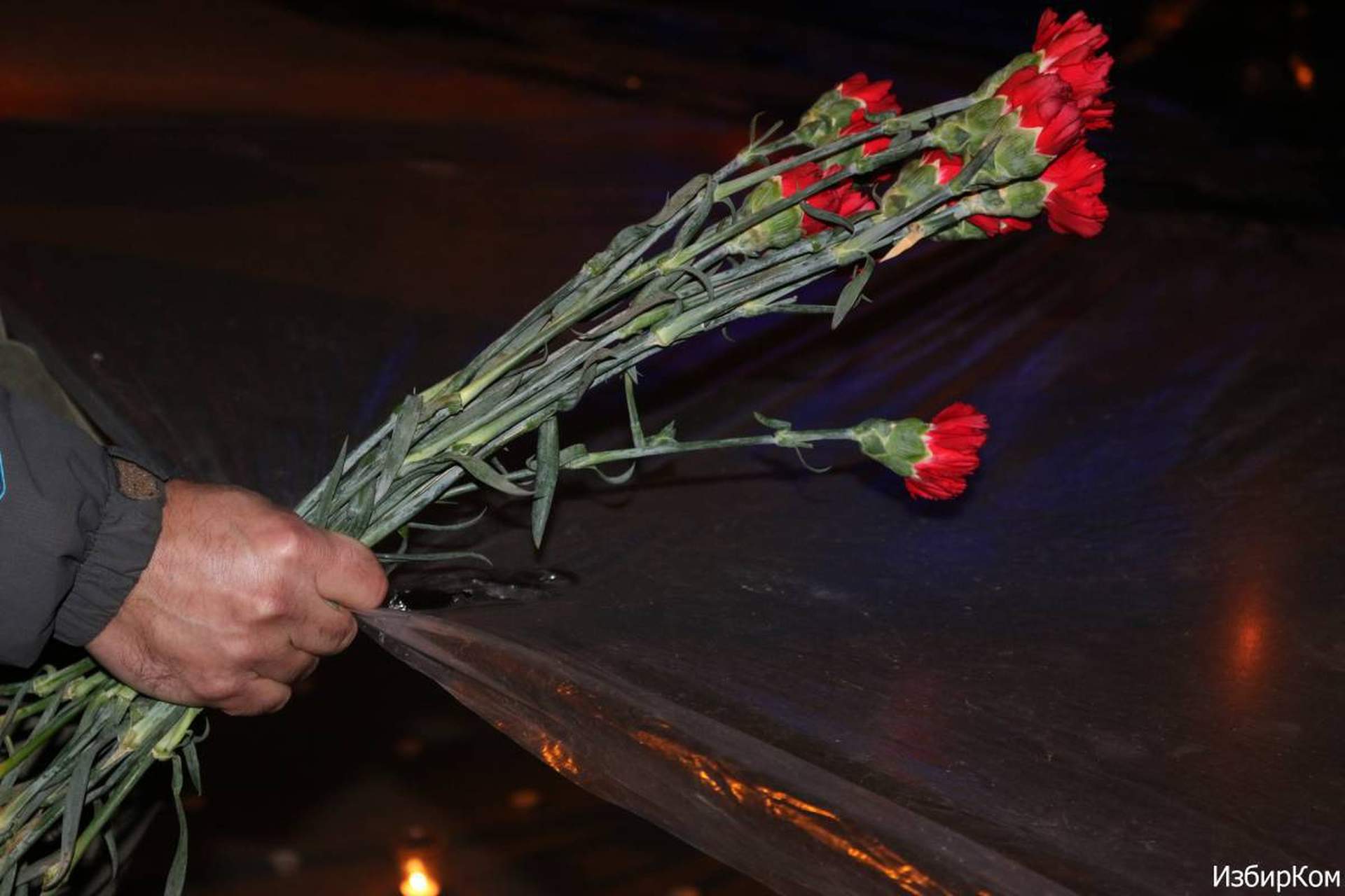 «Пылающая память одесситов» на Потемкинской лестнице