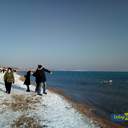 Снег в Одессе: катание на санках и прогулки к морю