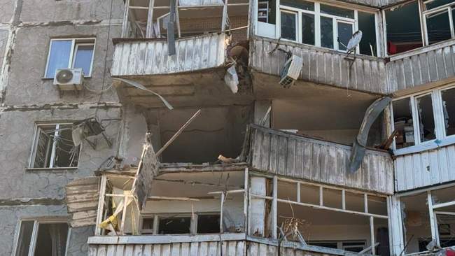 Последствия обтрепанного Херсона. ФОТО: Полиция Херсонской области/facebook