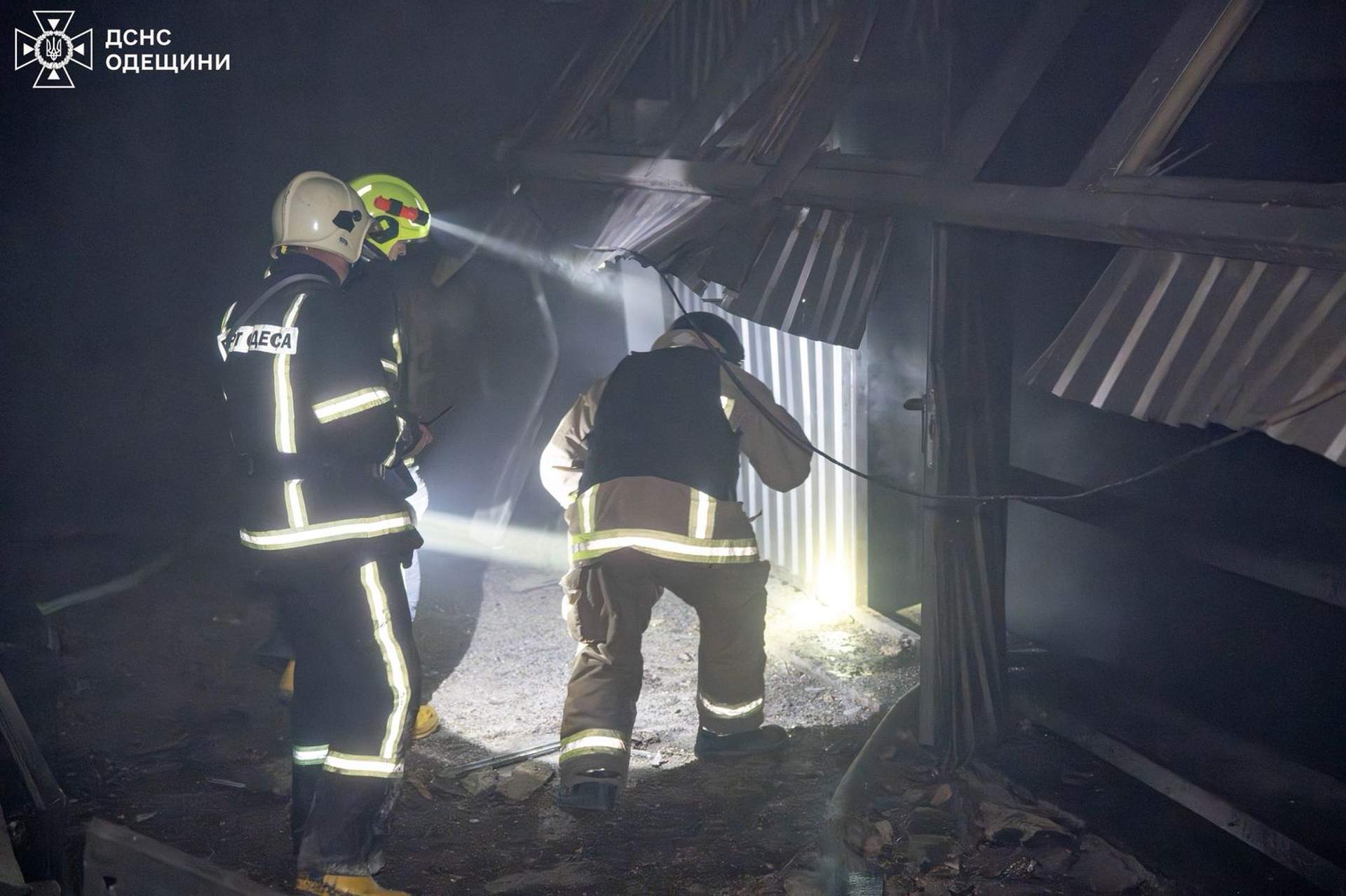 Внаслідок російських обстрілів в портах Одещини постраждали судна