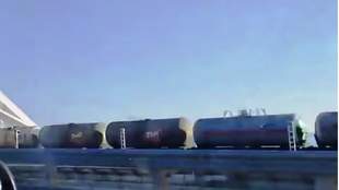 Оккупанты снова используют Керченский мост для перевозки топлива