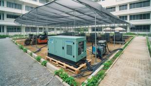 A newcomer company will improve the power grid in one of the hospitals in Kherson region for more than 2 million