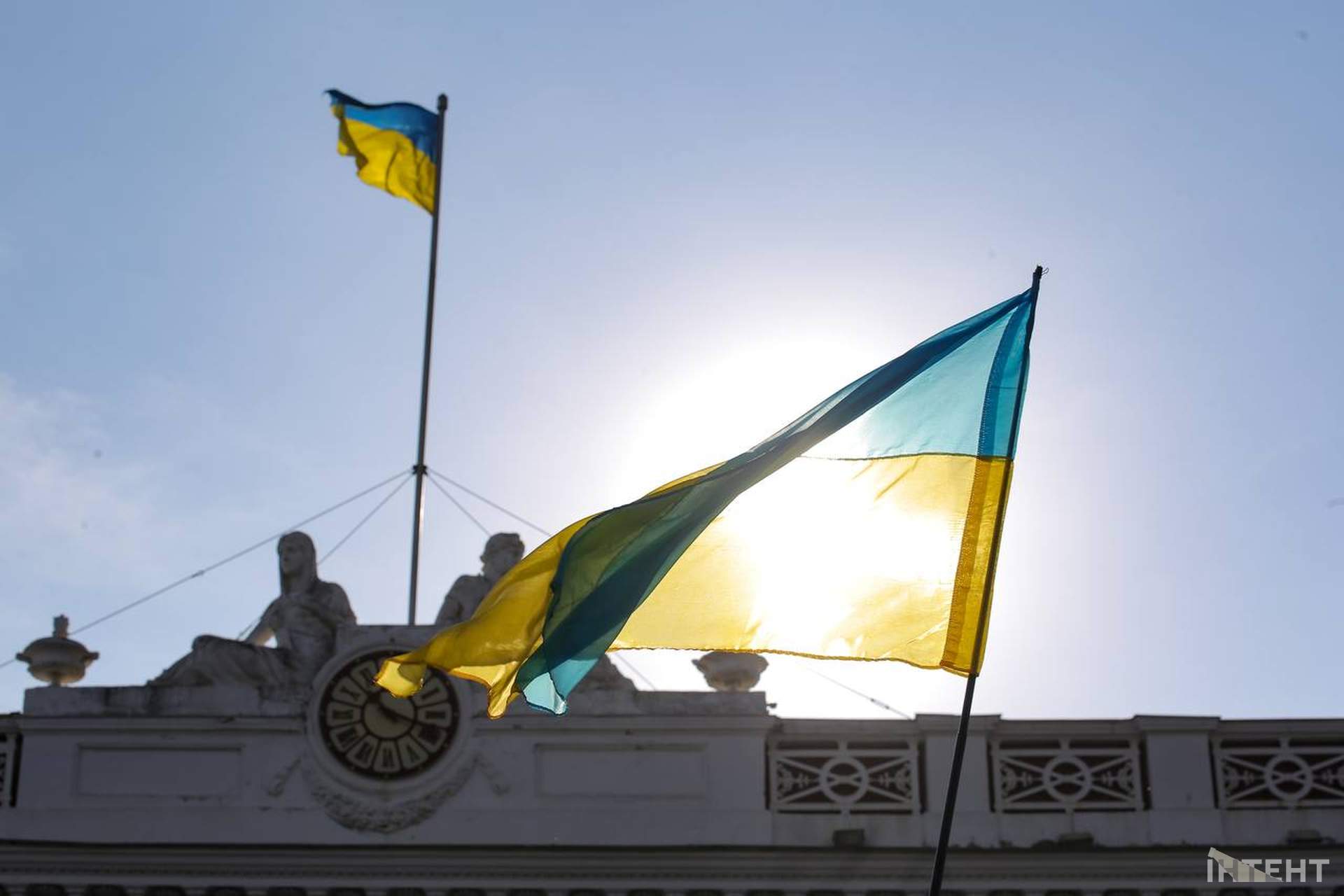 У другу річницю вторгнення одесити вийшли на 26 щосуботню акцію перед мерією