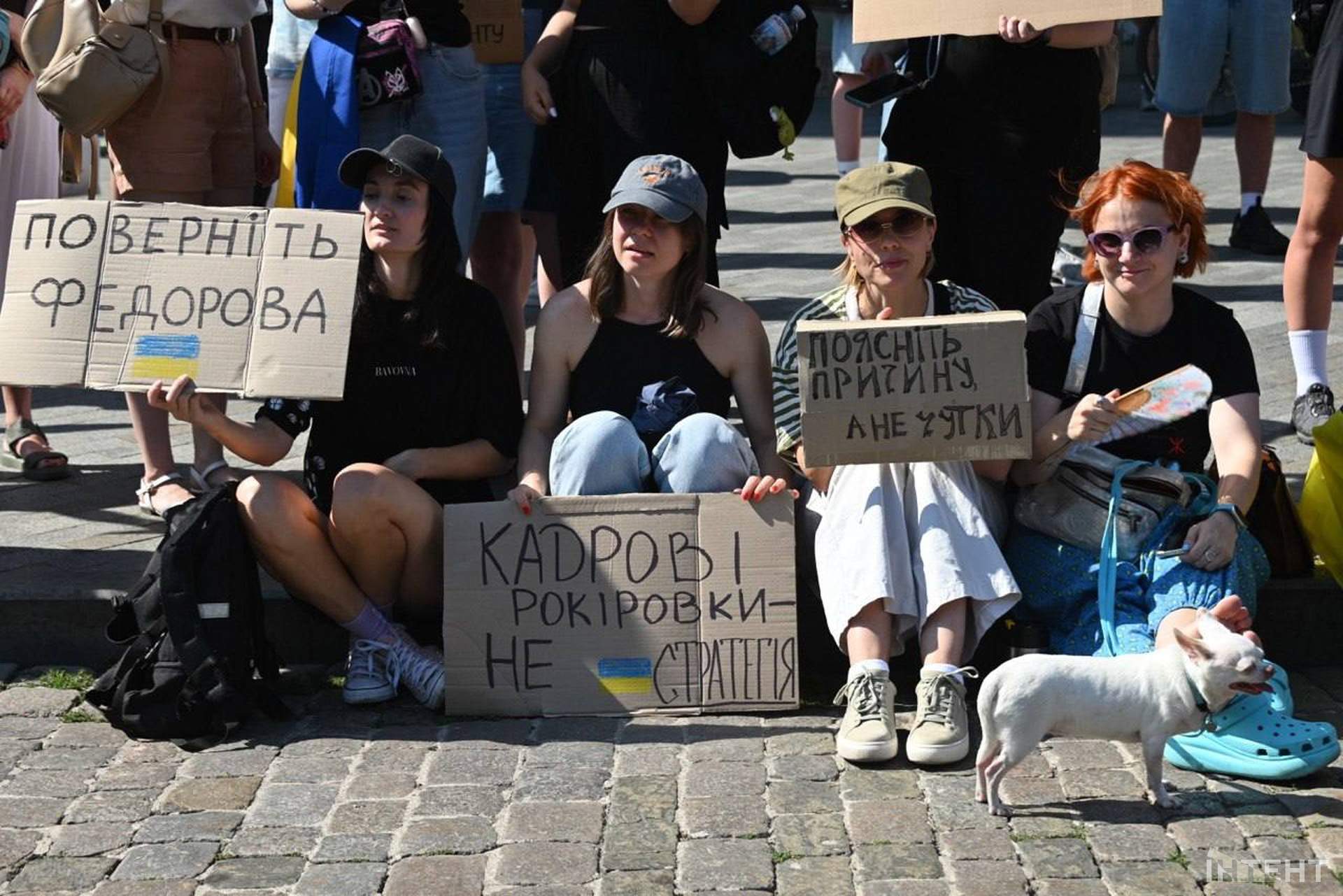 Одесити долучилися до всеукраїнської хвилі протестів на підтримку звільненого міністра оборони