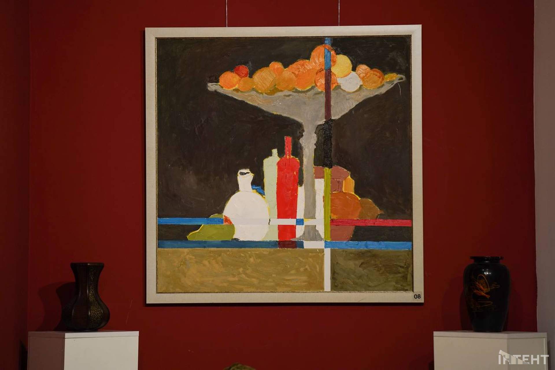 Виставка у день народження одеського художника відкрилася в темряві