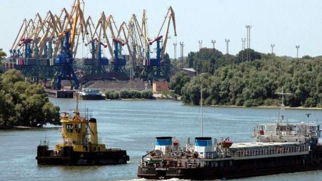 Ізмаїльський порт. ФОТО: bessarabiainform.com