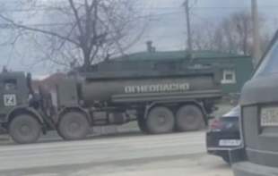 Russian Army Hides Fuel in Residential Areas During Supply Crisis