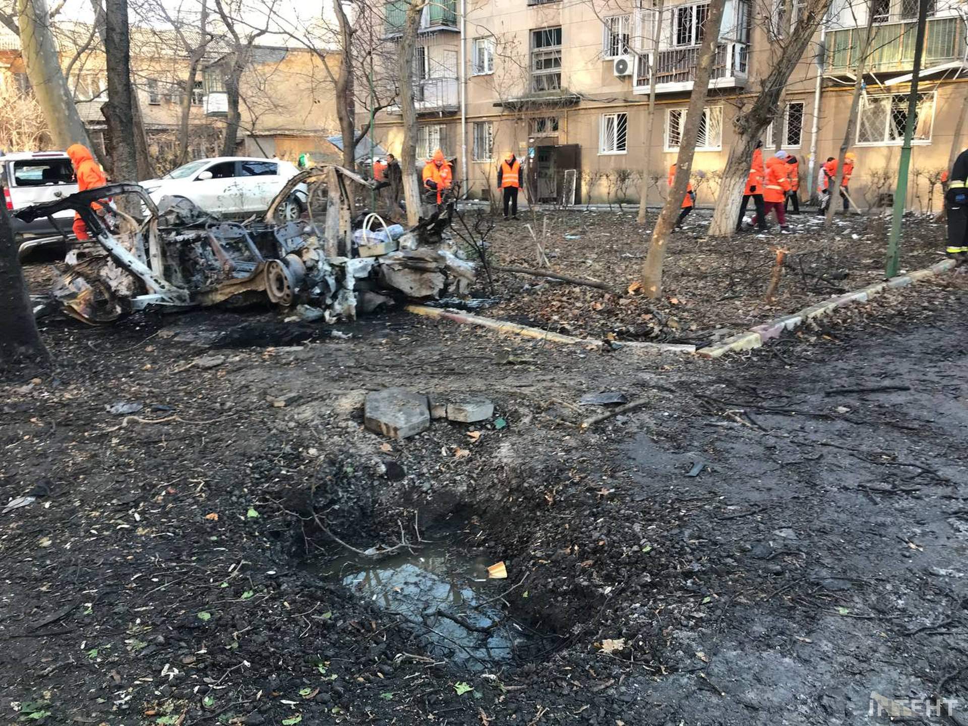 Наслідки нічної атаки Одещини у світлинах