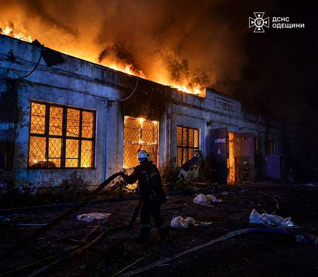 At night, Russians attacked the south of Odesa region