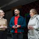 Виставка у день народження одеського художника відкрилася в темряві