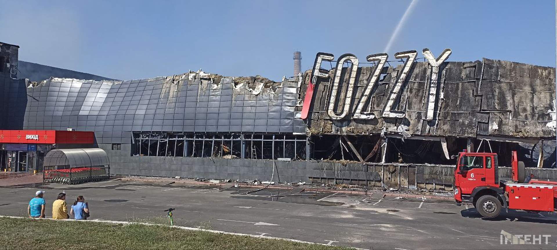 Понівечена Одеса у світлинах Інтента