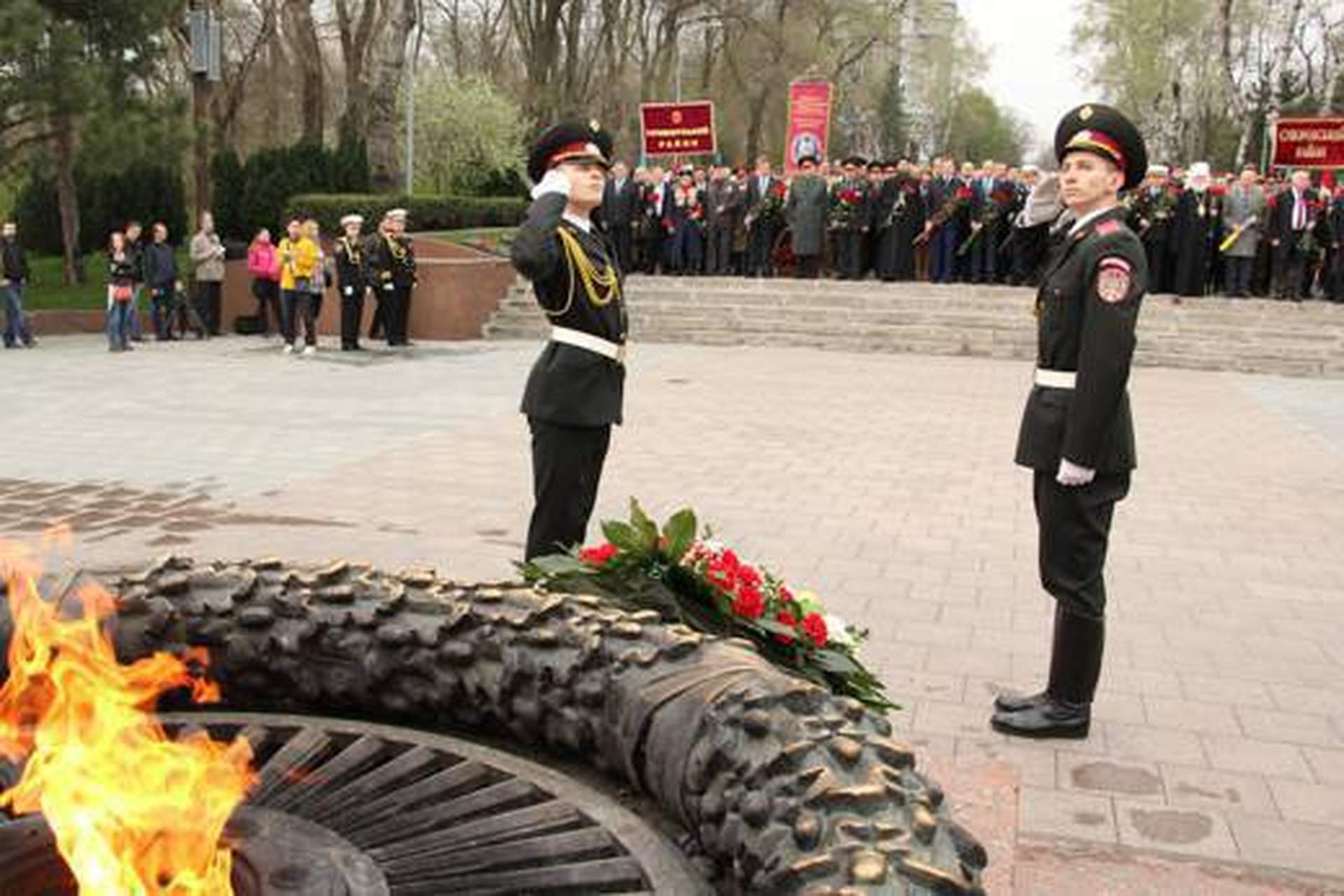 Одесса отметила 72-ю годовщину освобождения от нацистов 
