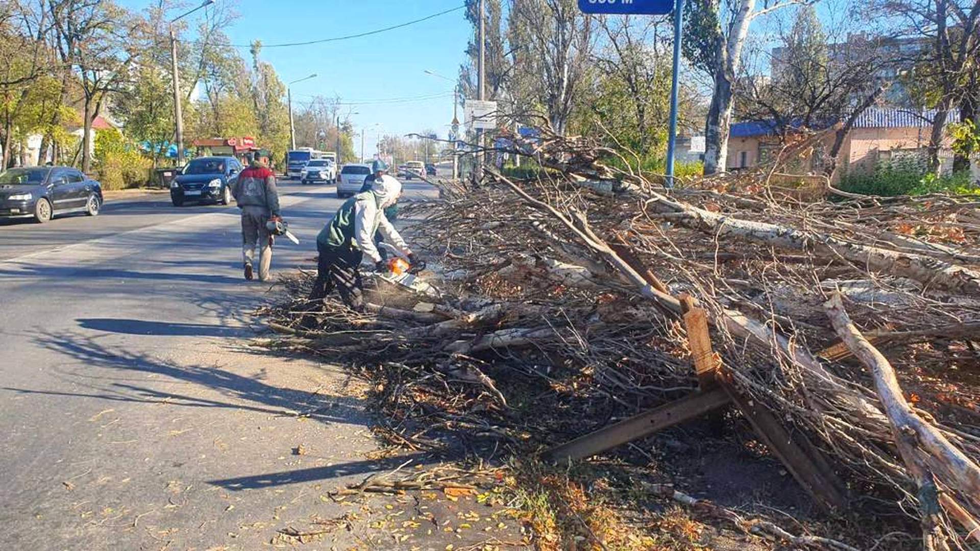 Пів сотні населених пунктів Одещини зранку залишалися знеструмлені через нічну негоду