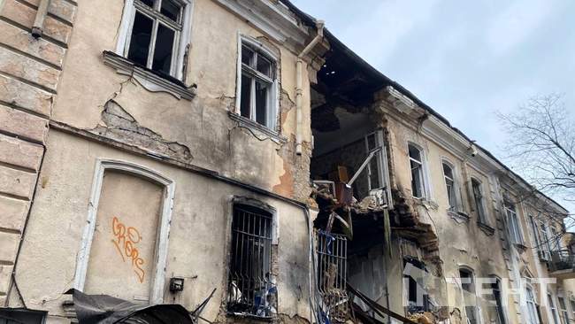 Наслідки атаки ворога по Одесі. ФОТО: Валерій Болган/Інтент