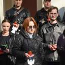 В Одесі вшанували пам'ять вбитих росіянами у драмтеатрі Маріуполя