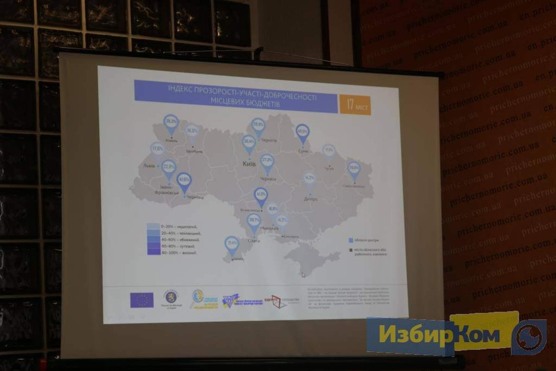 В Одессе презентовали индекс прозрачности-участия-добропорядочности местных бюджетов-2016