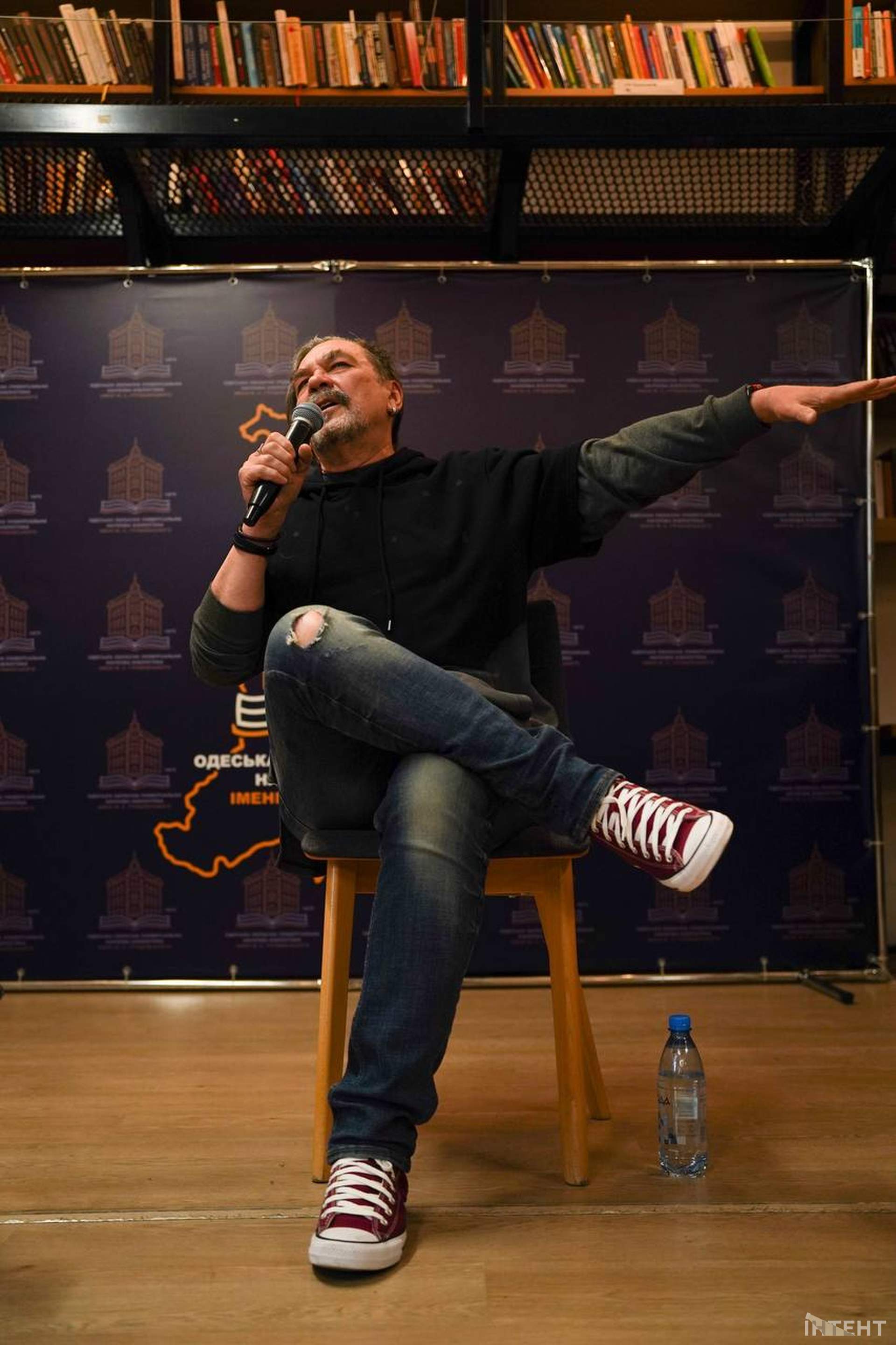 В Одесі презентували роман-лабіринт Юрія Андруховича