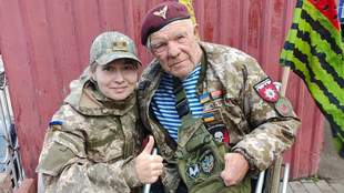 Kherson volunteer Uncle Hrysha travels to 7 cities with aid for the Armed Forces