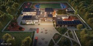 Project of a new modern school presented in Kherson region