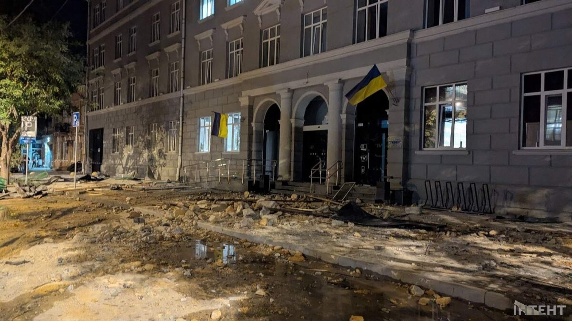 Ворог обстріляв технологічний комплекс TENET в Одесі